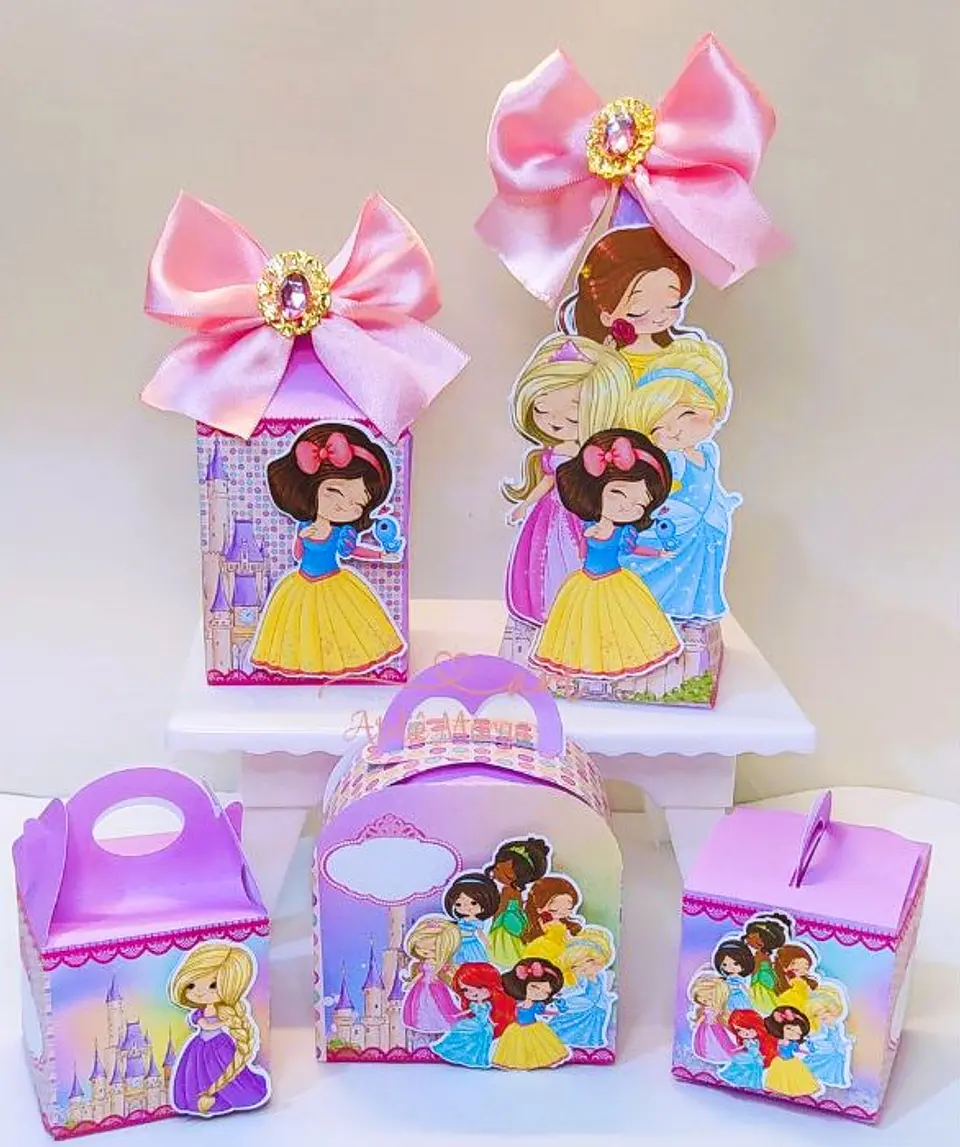  Arquivo de Corte Princesas Disney Cute 1