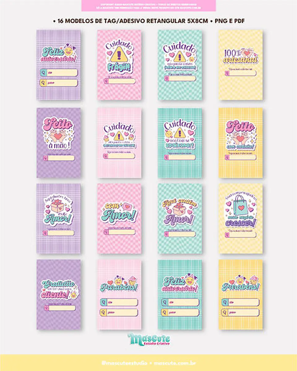 Arquivo Combo 320 arquivos Embagem Retrô - MASCUTE 4