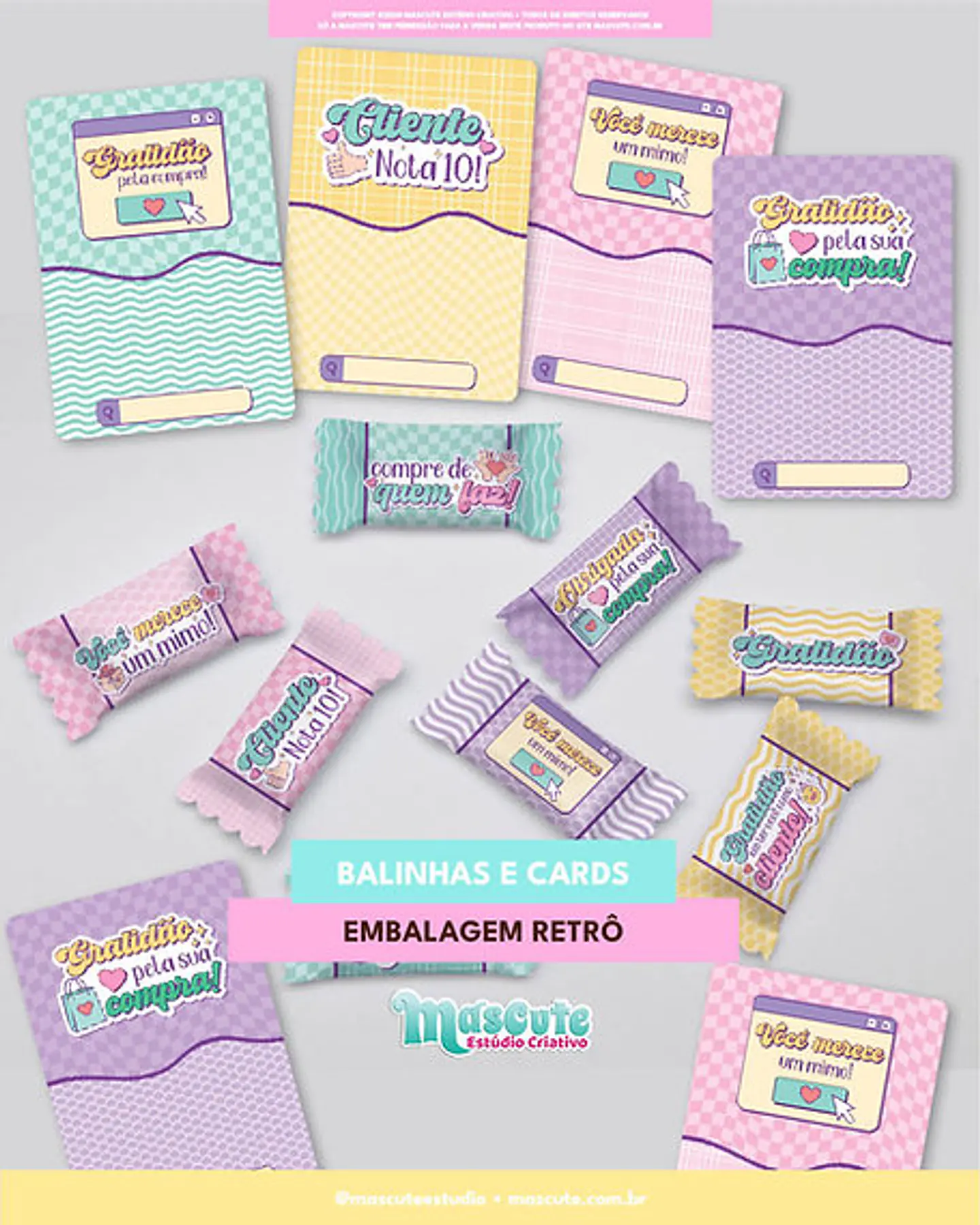 Arquivo Combo 320 arquivos Embagem Retrô - MASCUTE 7