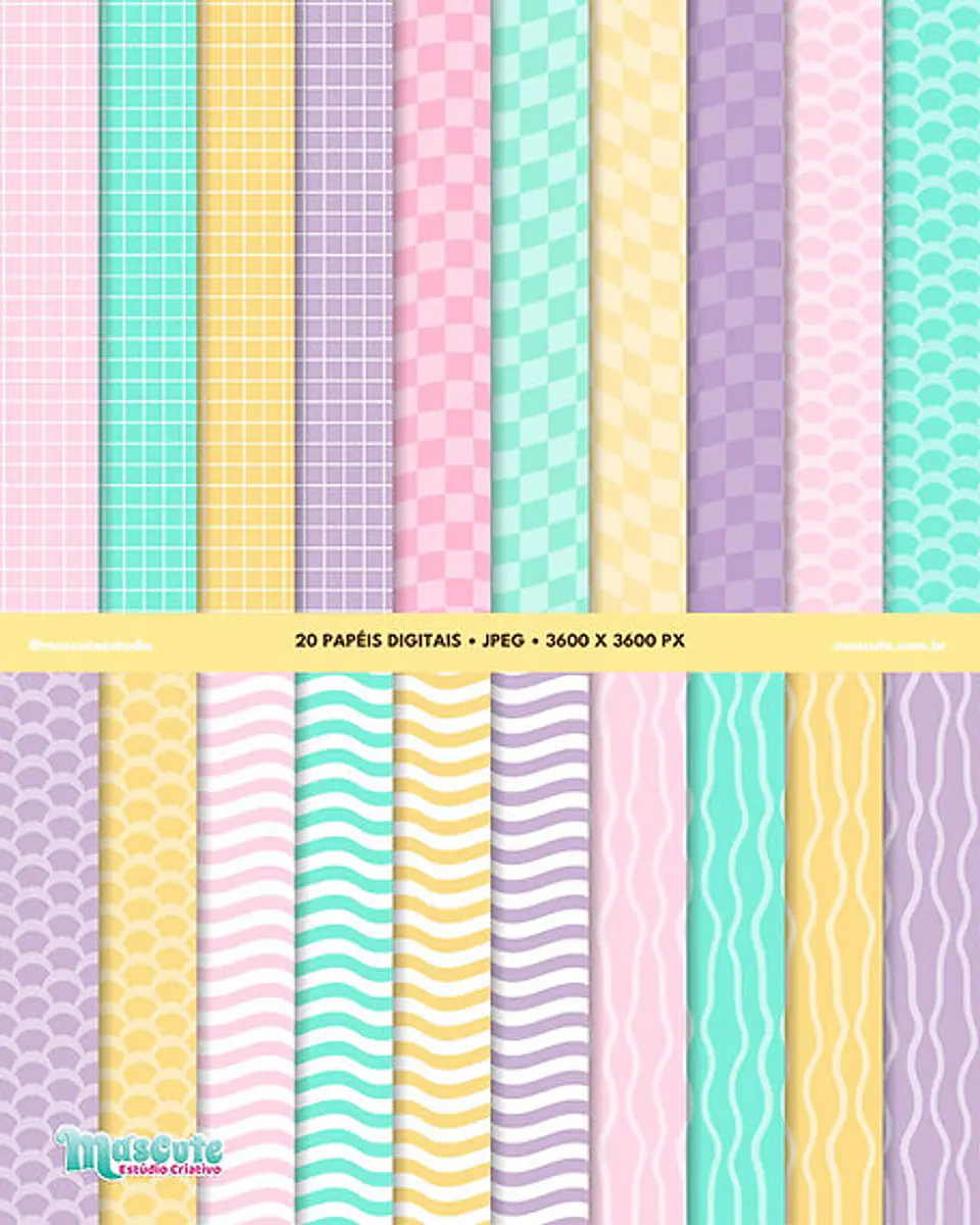 Arquivo Combo 320 arquivos Embagem Retrô - MASCUTE 12