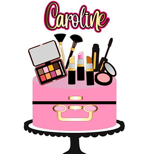 Arquivo Topo de Bolo Maquiagem - EM CAMADAS