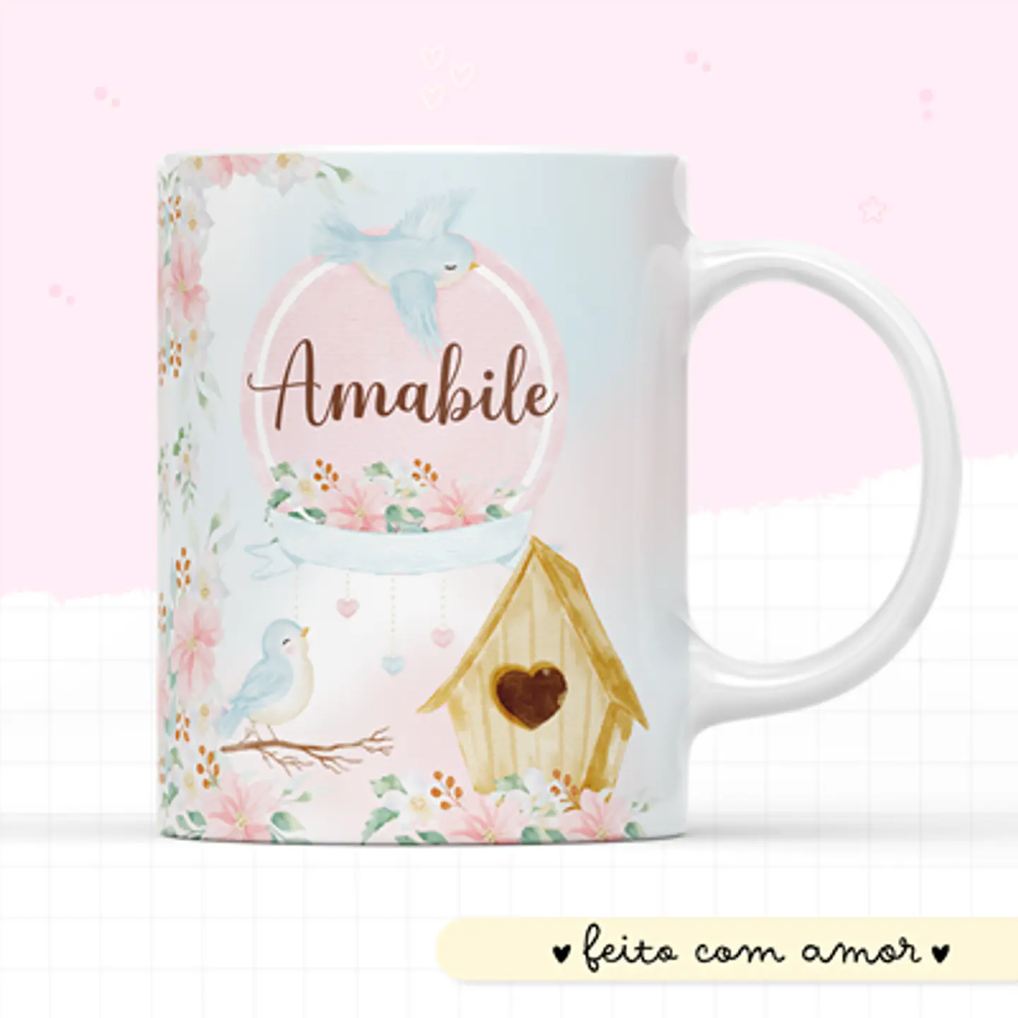 Arquivo Encadernação Baby Jardim Encantado Aquarela 4