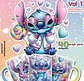 Arquivo Combo 40 Artes Canecas Stitch - Thumbnail 1
