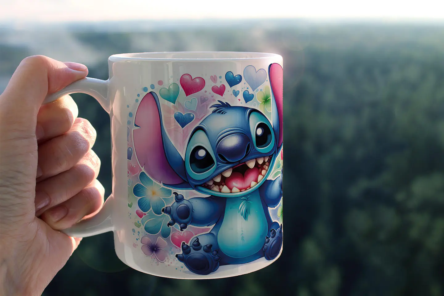 Arquivo Combo 40 Artes Canecas Stitch 6
