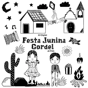 Kit Digital Festa Junina Cordel