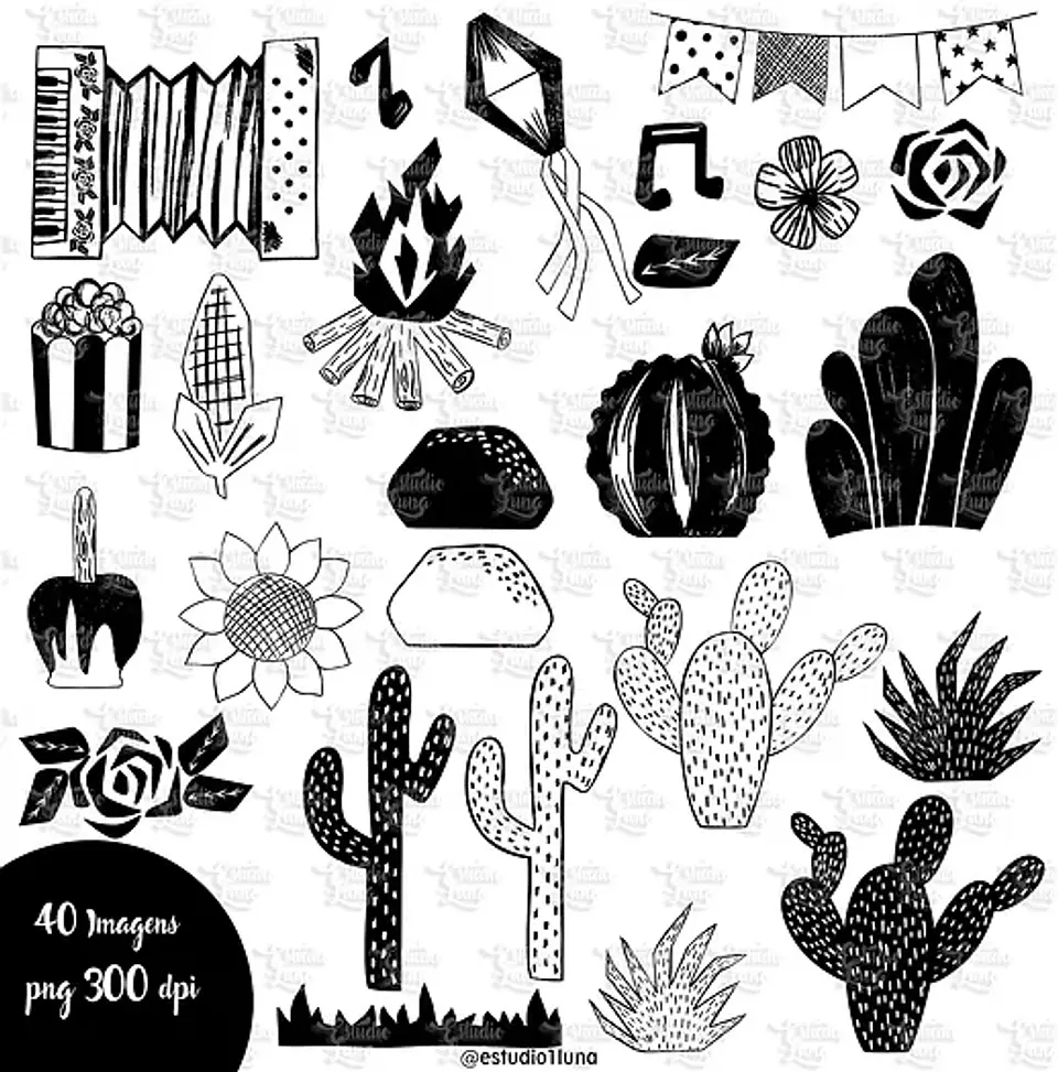 Kit Digital Festa Junina Cordel 5