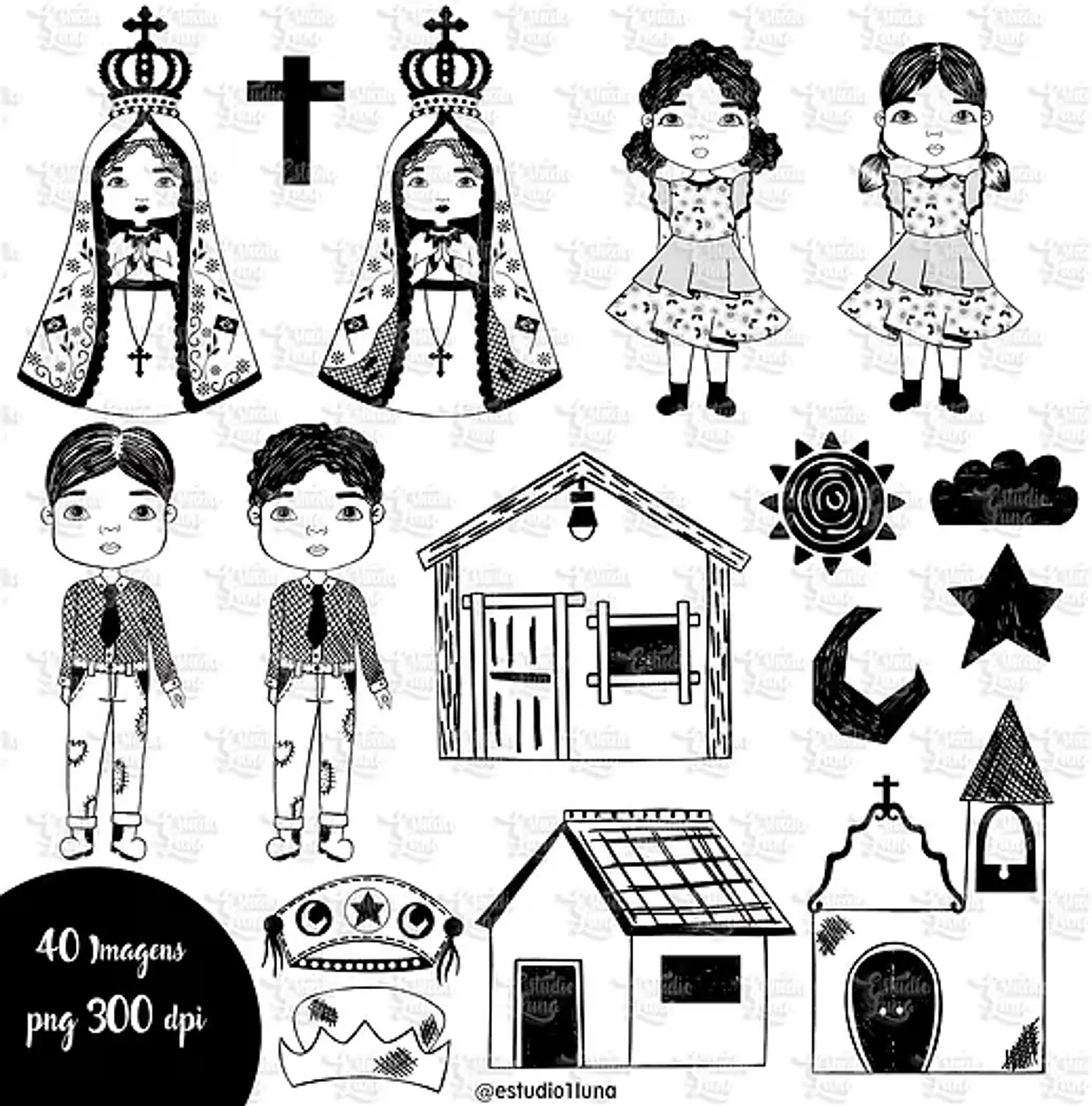 Kit Digital Festa Junina Cordel 6