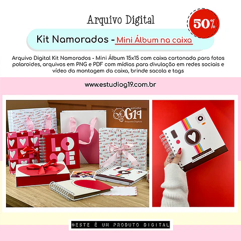 Arquivo Encadernação Dia dos Namorados - ESTUDIO G19