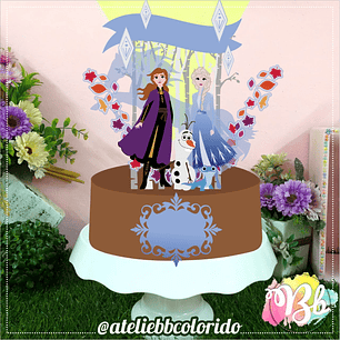 Arquivo de Corte Topo Frozen 2