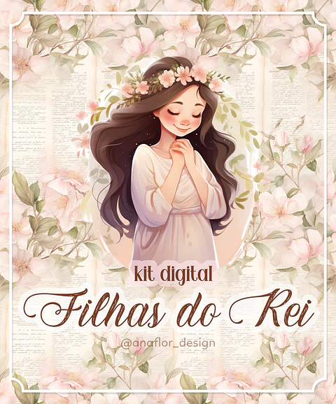 Kit Digital Filhas do Rei - ANA FLOR