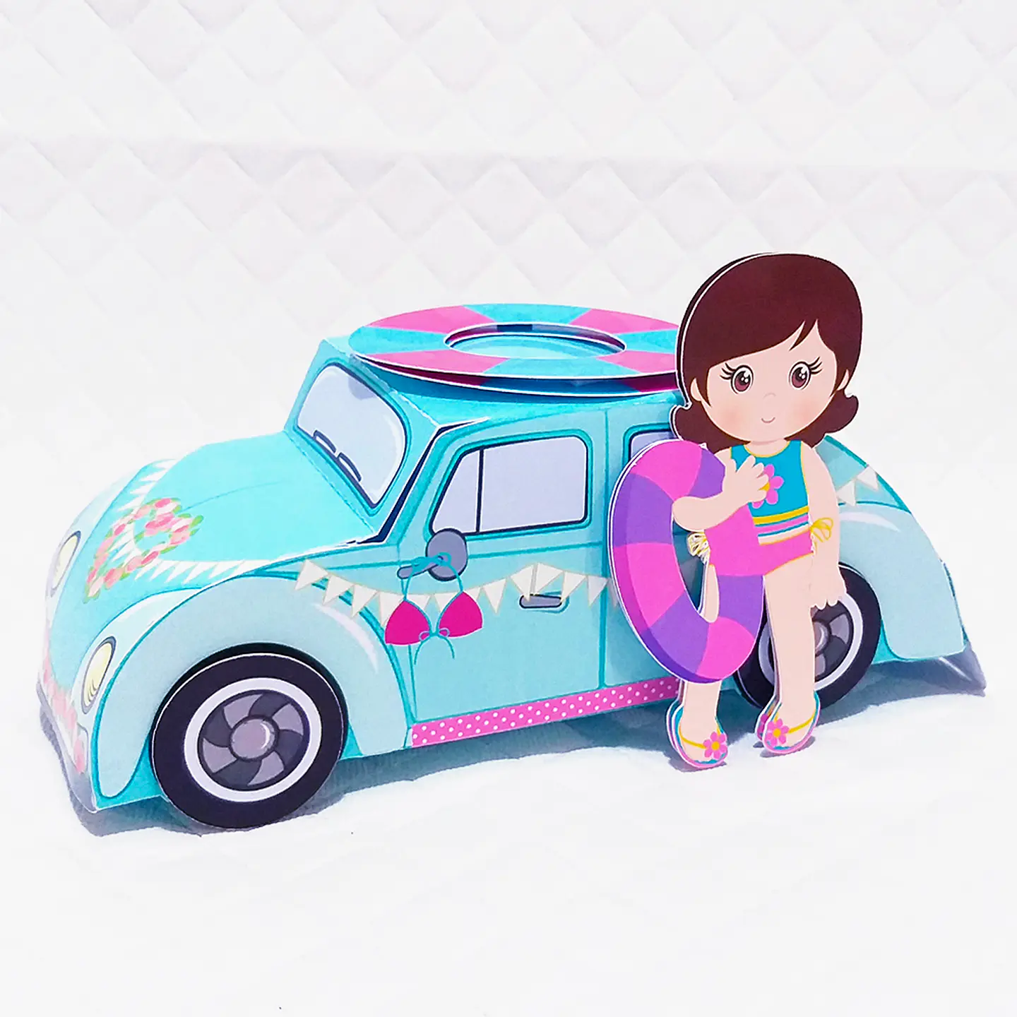 Arquivo de Corte Pool Party Menina 8