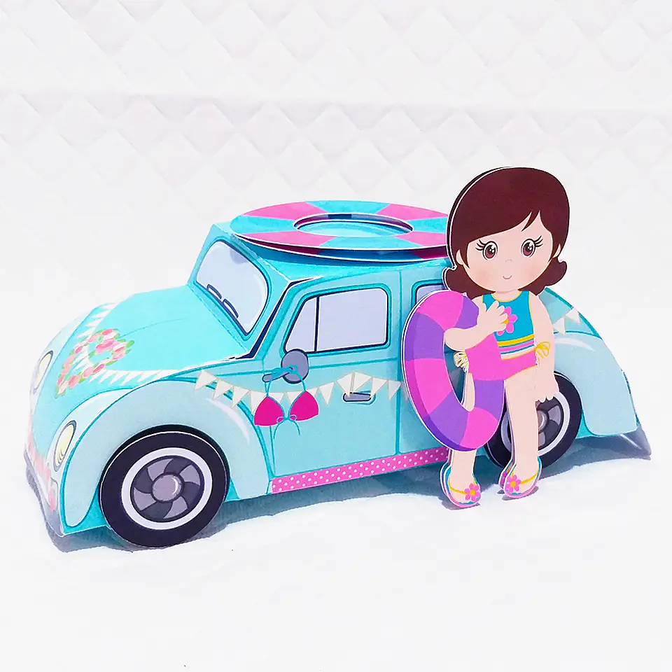 Arquivo de Corte Pool Party Menina 8