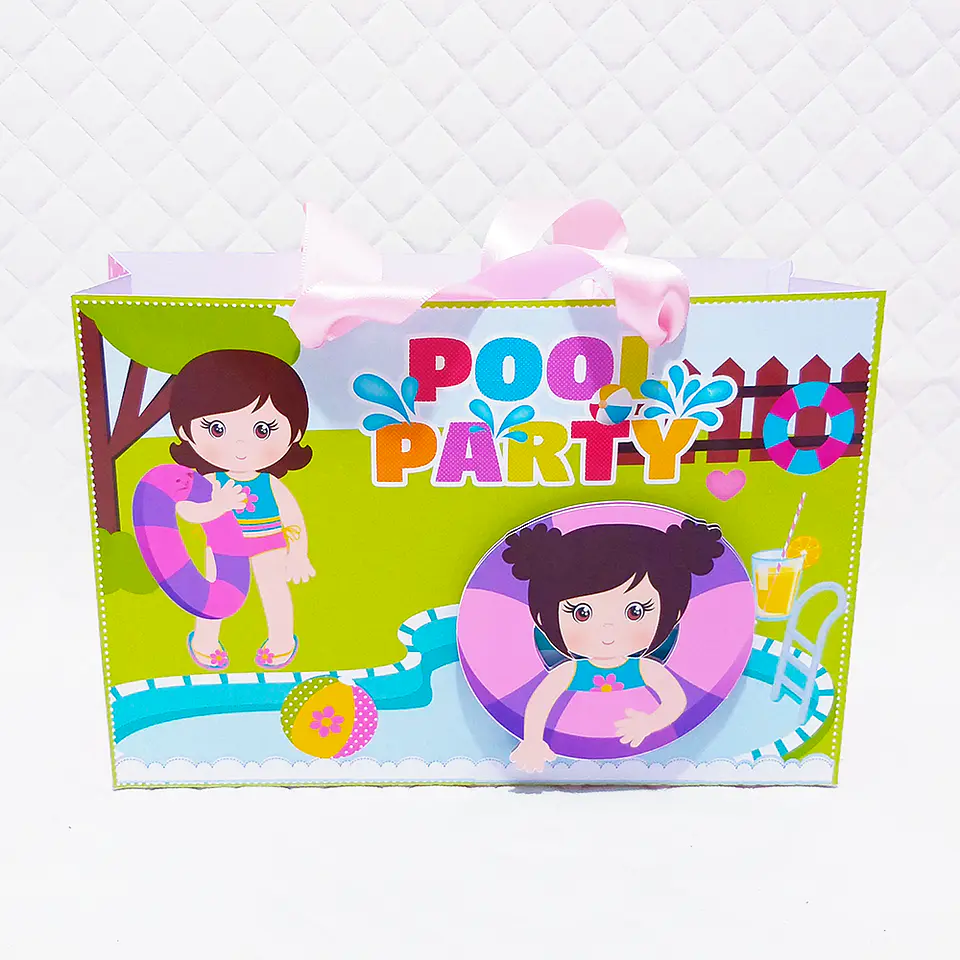 Arquivo de Corte Pool Party Menina 9