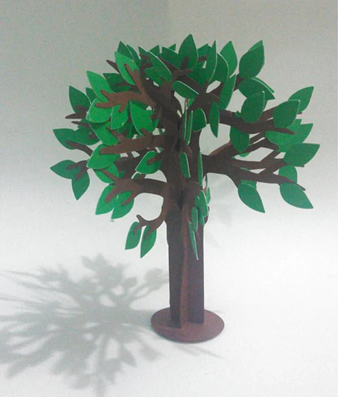 Arquivo de Corte Árvore 3D