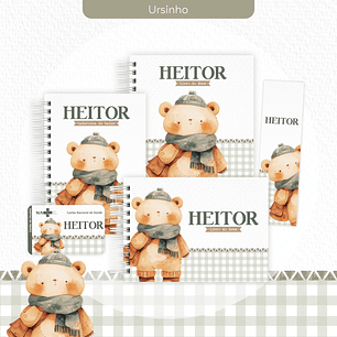 Arquivo Encadernação Baby Ursinho