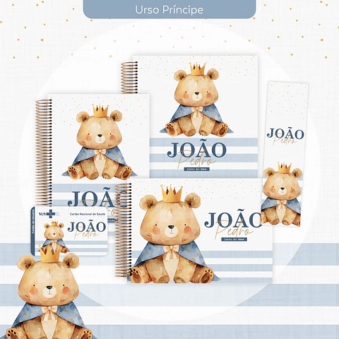 Arquivo Encadernação Baby Ursinho Príncipe