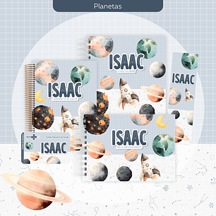 Arquivo Encadernação Baby Planetas 
