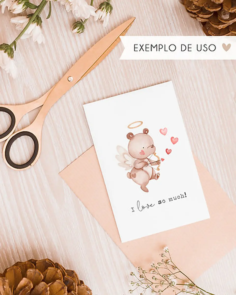 Kit Digital Dia dos Namorados Eu te amo - NI ESTUDIO 4