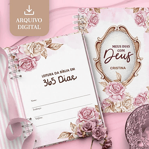 Arquivo Combo Devocional Leitura da Bíblia 365 dias Católica Evangélica Leitura Livre Mulher Virtuosa - BICHO PAPEL