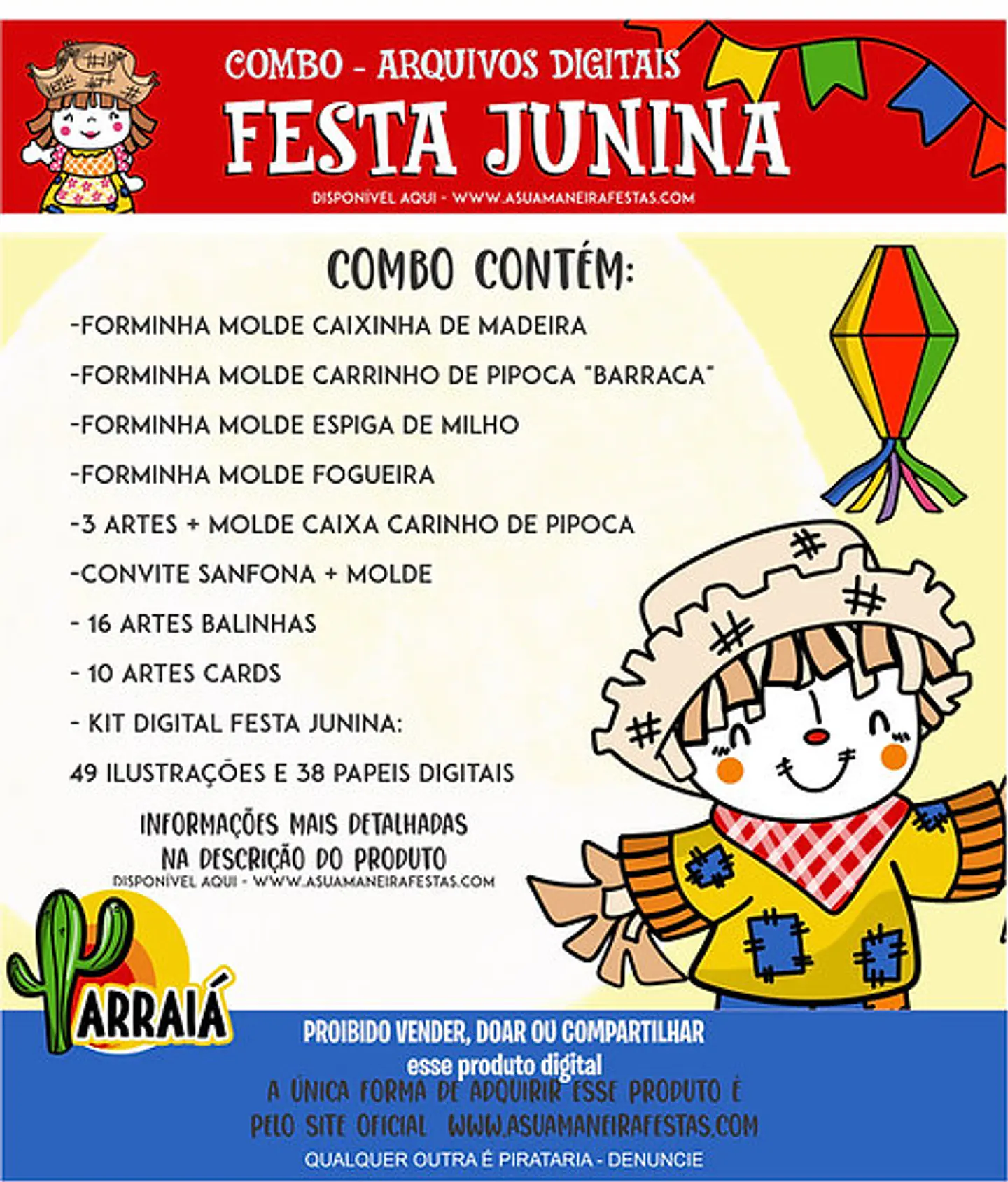 Arquivo Kit Festa Junina 2022 - A SUA MANEIRA FESTAS 2