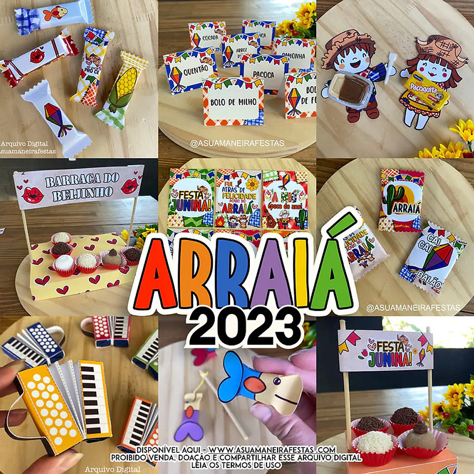 Arquivo Kit Festa Junina Arraiá 2023 - A SUA MANEIRA FESTAS 1