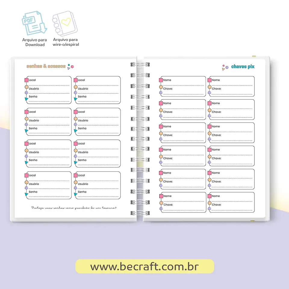 Arquivo Miolo Agenda Datada 2025 Colorida 1DPP - BE CRAFT 6