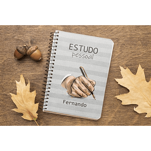 Arquivo Encadernação aderno Estudo Pessoal Masculino – Testemunhas de Jeová JW - BICHO PAPEL