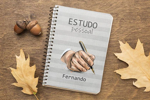 Arquivo Encadernação aderno Estudo Pessoal Masculino – Testemunhas de Jeová JW - BICHO PAPEL