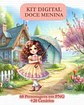 Kit Digital Doce Menina - BICHO PAPEL - Thumbnail 2