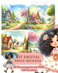 Kit Digital Doce Menina - BICHO PAPEL - Thumbnail 3