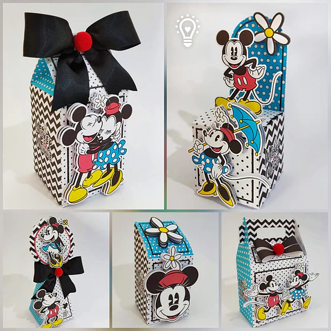 Arquivo de Corte Minnie e Mickey Retrô - CRIAR BV