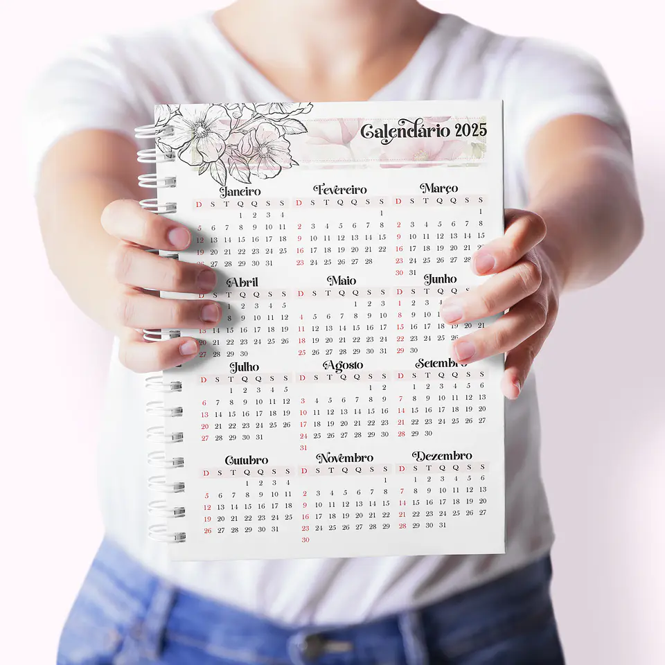 Arquivo Agenda Floral 2025 A5 - 1DPP E 2DPP - CUTE CORTE 8