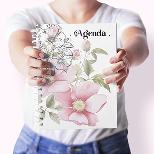 Arquivo Agenda Floral 2025 A5 - 1DPP E 2DPP - CUTE CORTE