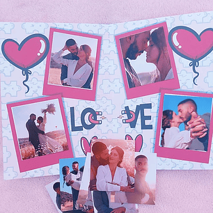 Arquivo Album de Fotos Dia dos Namorados - SOMENTE PDF - Dhama dos Papéis