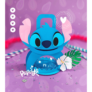 Arquivo Suporte Para Meia Bola Acrilica Stitch - PAPAYA CREATIVA