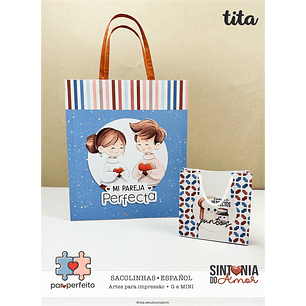 Arquivo Enamorados Bolsitas Sacolinhas em Espanhol - TITA