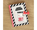 Arquivo Dia dos Namorados Caderno de lembranças Wire-o – Costura – Brochura - NILMARA