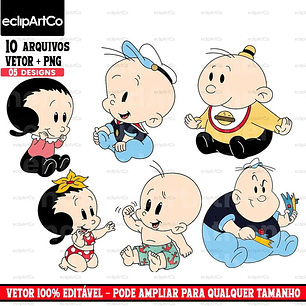 Kit Digital Popeye Baby