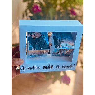 Arquivo porta retrato 2 cubos