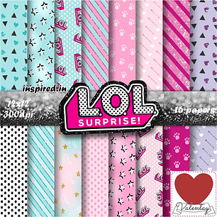 Kit Digital Lol Surprise 