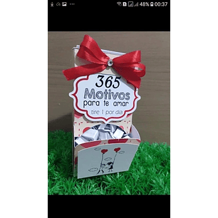 Arquivo de Corte Caixa 365 Motivos - Dia dos Namorados