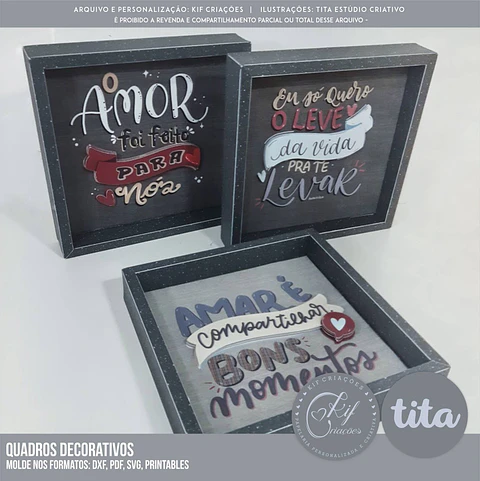 Arquivo Quadros Dia dos Namorados