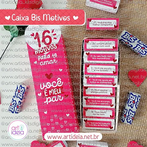 Arquivo Dia dos Namorados Caixa Bis - ART IDEIA