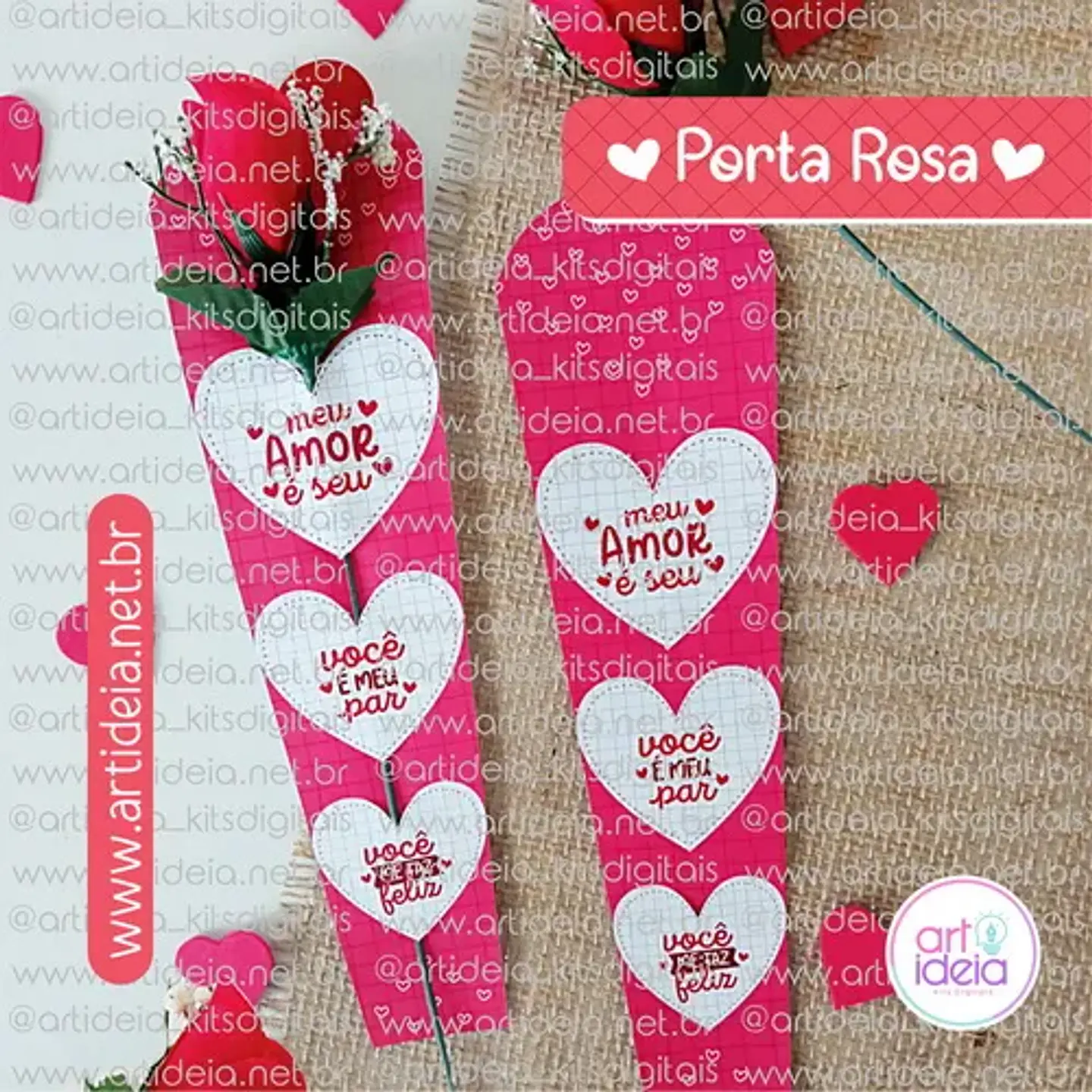 Arquivo Dia dos Namorados Porta Rosa - ART IDEIA 1