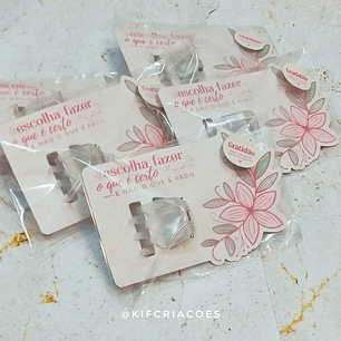 Arquivo Card Piranha Motivo Sereno - Escolha Fazer o que é Certo - KIF CRIAÇÕES