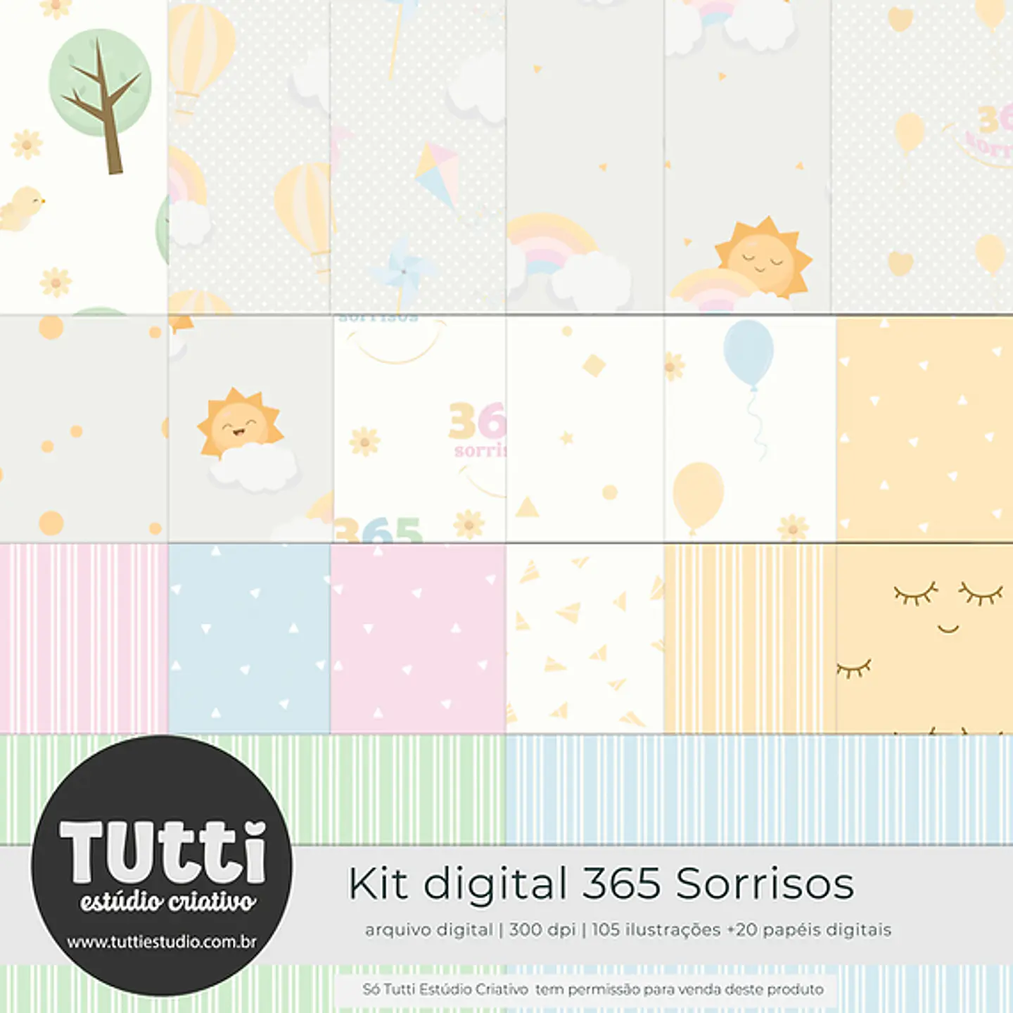 Kit Digital 365 Sorrisos - Tutti Estudio 2