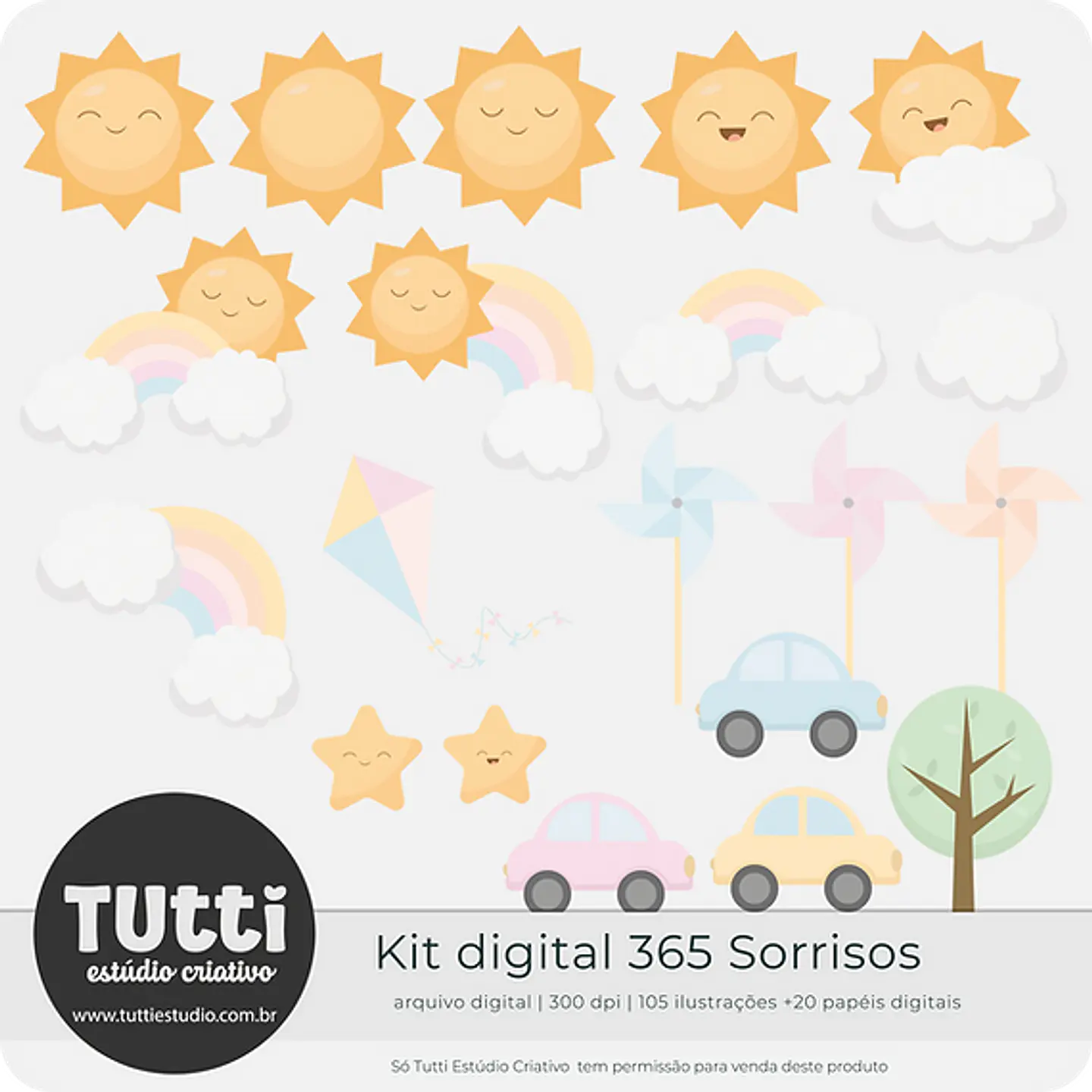 Kit Digital 365 Sorrisos - Tutti Estudio 4
