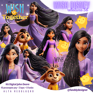 Kit Digital Wish Disney