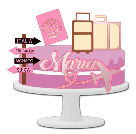 Arquivo de Corte Topo Viagem/Turismo