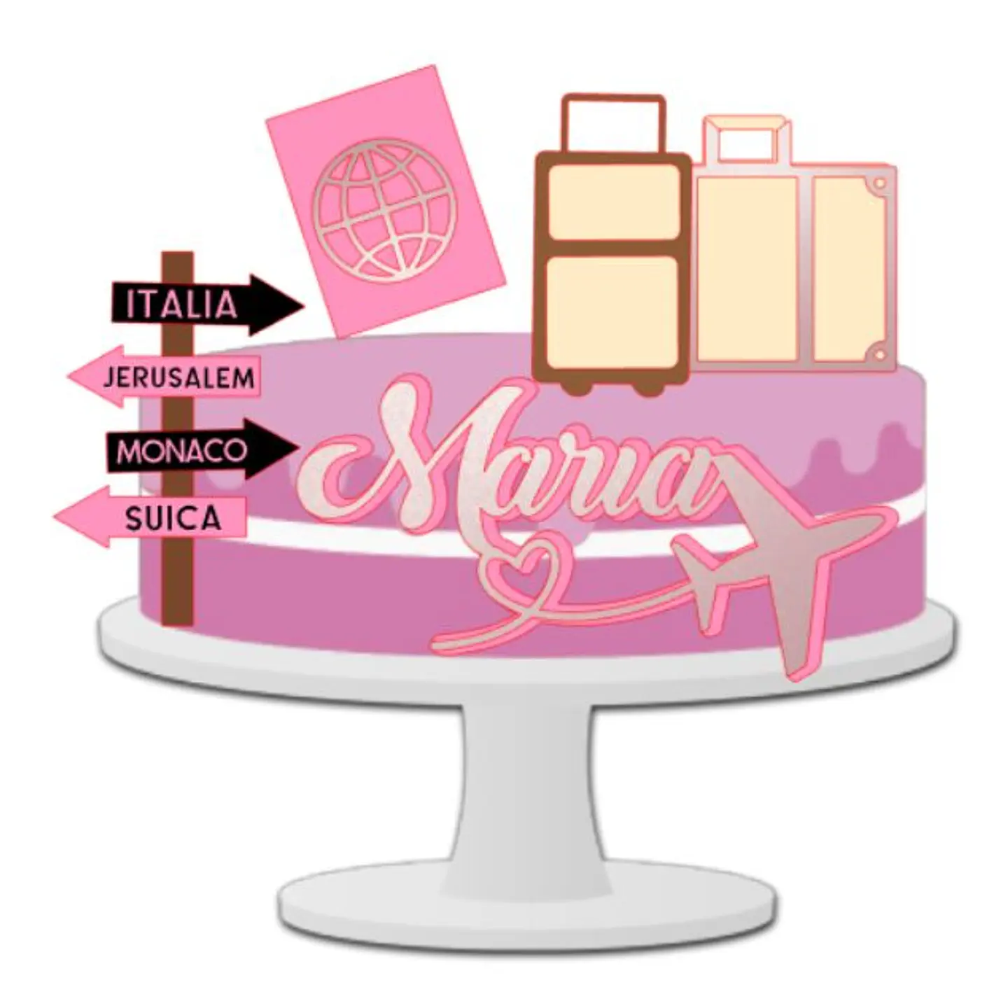 Arquivo de Corte Topo Viagem/Turismo 1